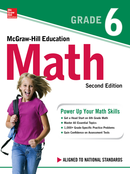 Title details for McGraw-Hill Education Math Grade 6 by McGraw Hill - Available